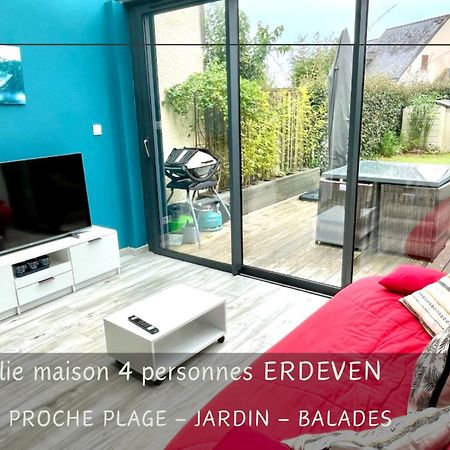 Jolie Petite Maison A 500M De La Plage D'Erdeven Ngoại thất bức ảnh